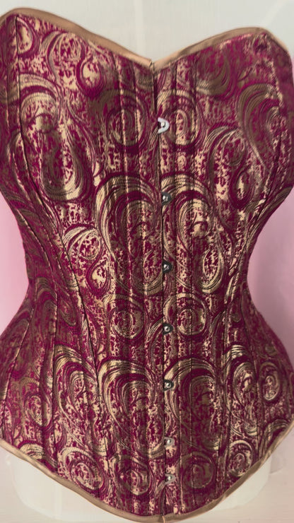 Josefin, pinkki metalli, 75 cm L/XL